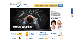 Desktop Screenshot of gottes-haus.de